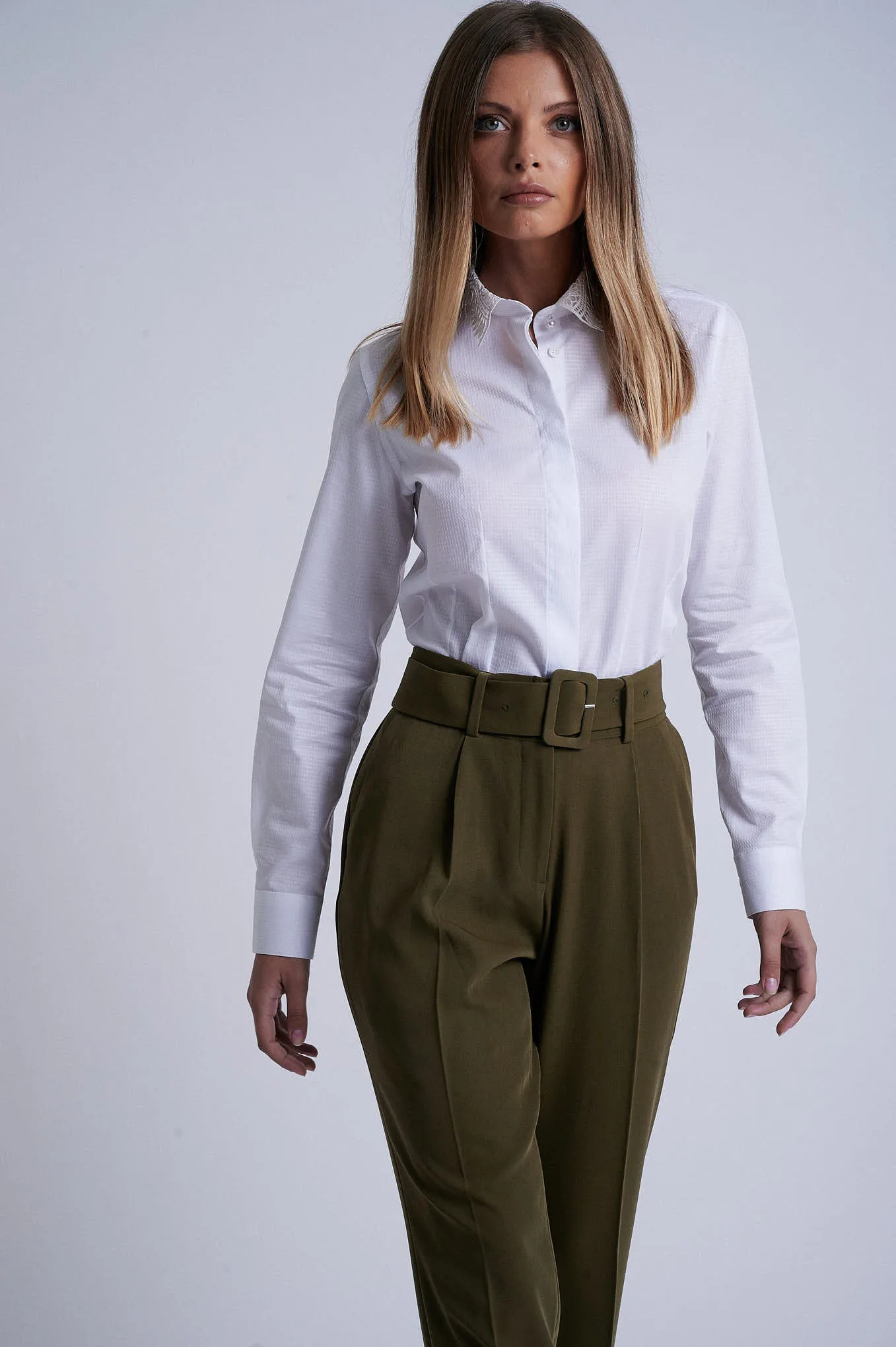 100% cotton collar shirt