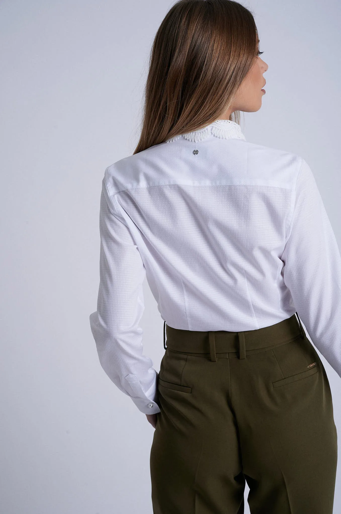 100% cotton collar shirt
