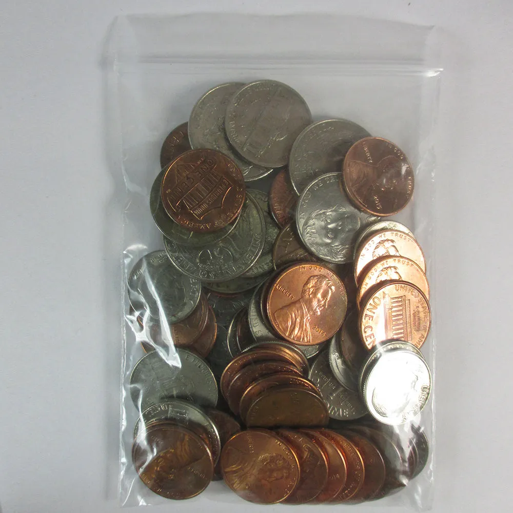 1000 Baggies W 3" X 4" H Small Reclosable Clear Plastic Poly Bags 2.5ml