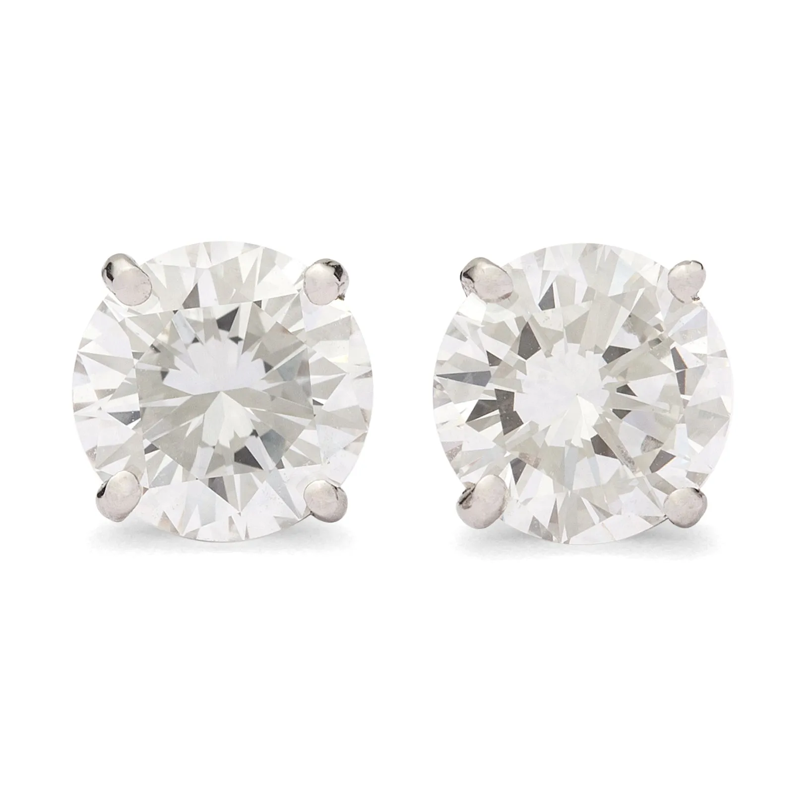 14kt White Gold 0.50 carat Diamond Stud Earrings