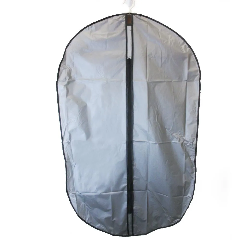 6 Pc Garment Bag Travel Suit Dress Storage 40" Cover Full Zipper Coat Carrier