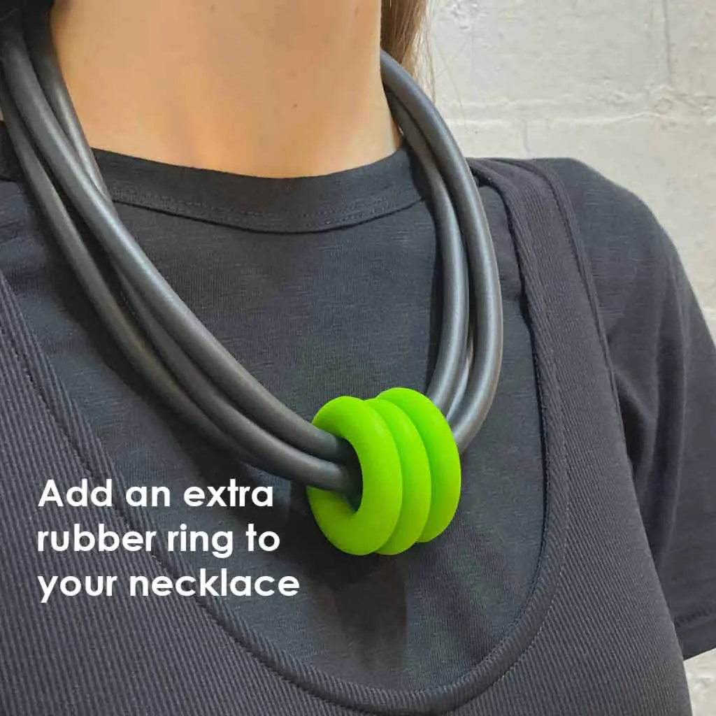additional single ring  for the triple ring necklace