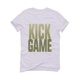 ADIDAS YEEZY BOOST 350 V2 “SULFUR” White T-Shirt (KICK GAME)