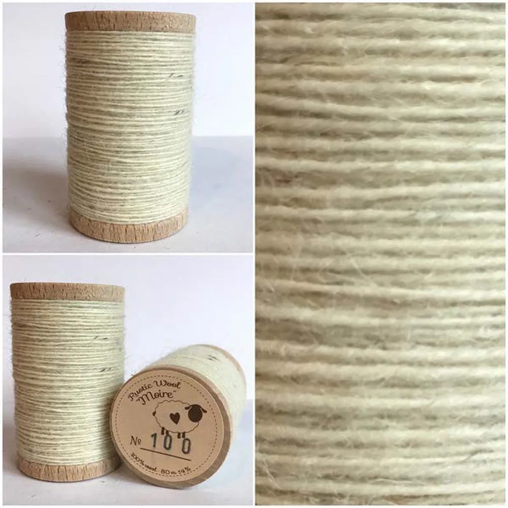 APRICOT Hand Dyed Fat EIGHTH Wool Fabric for Wool Applique and Rug Hooking