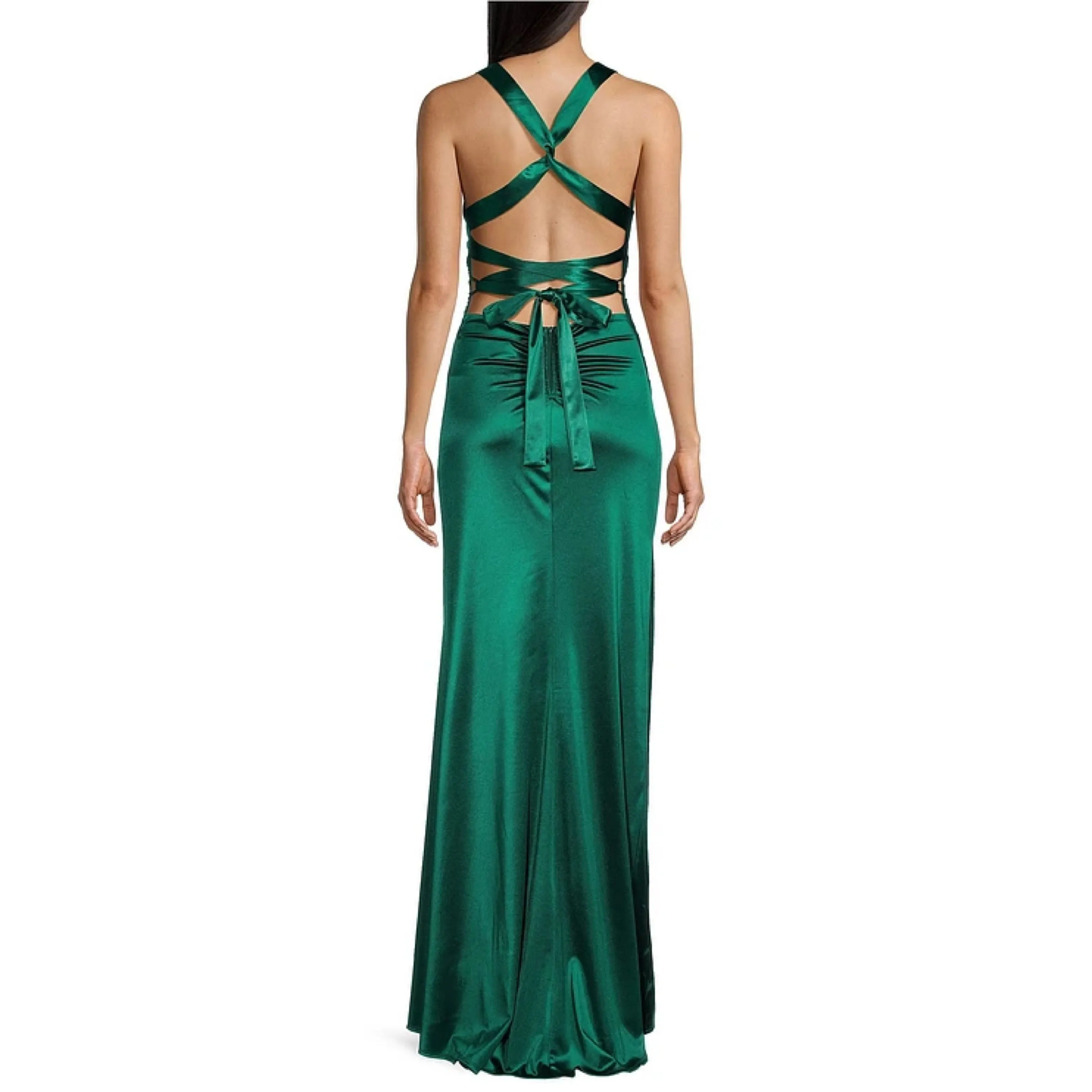 B. Darlin evergreen dress, size 11/12