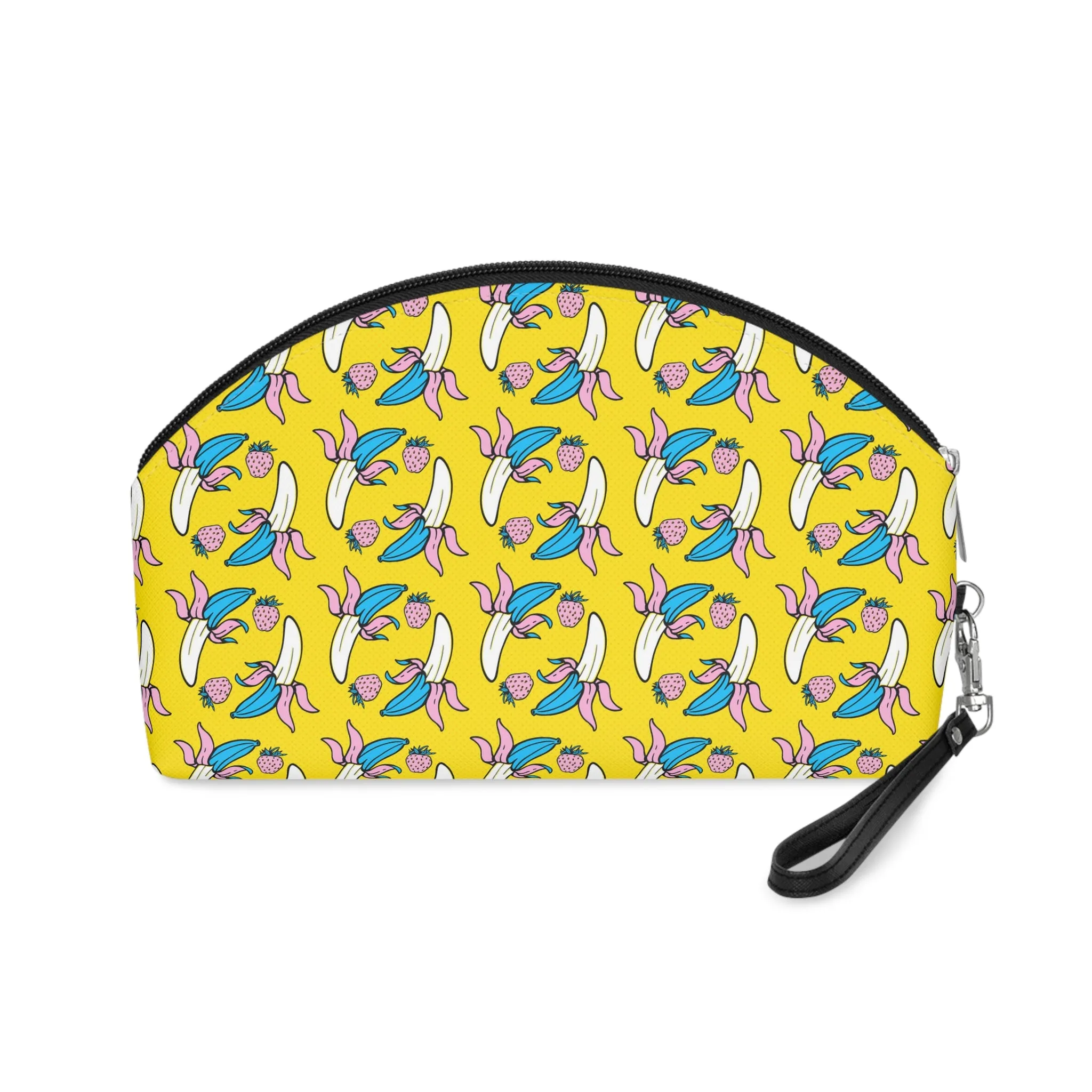 Banana & Strawberry Delight-Makeup Bag