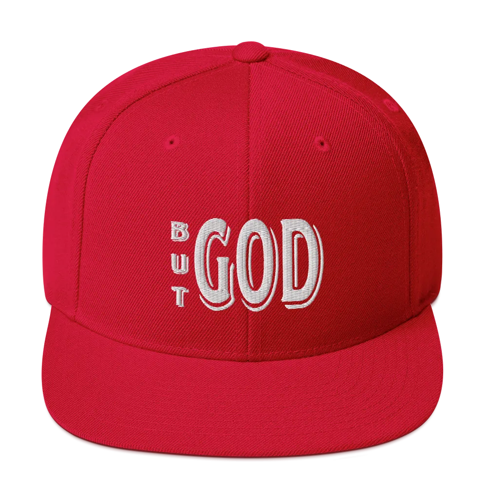 But GOD Unisex Snapback Hats
