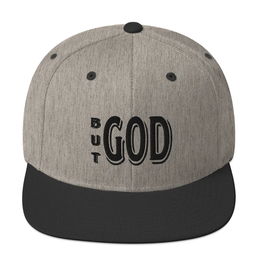 But GOD Unisex Snapback Hats
