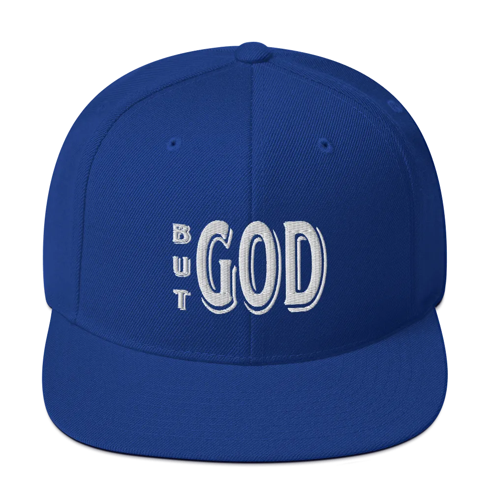 But GOD Unisex Snapback Hats