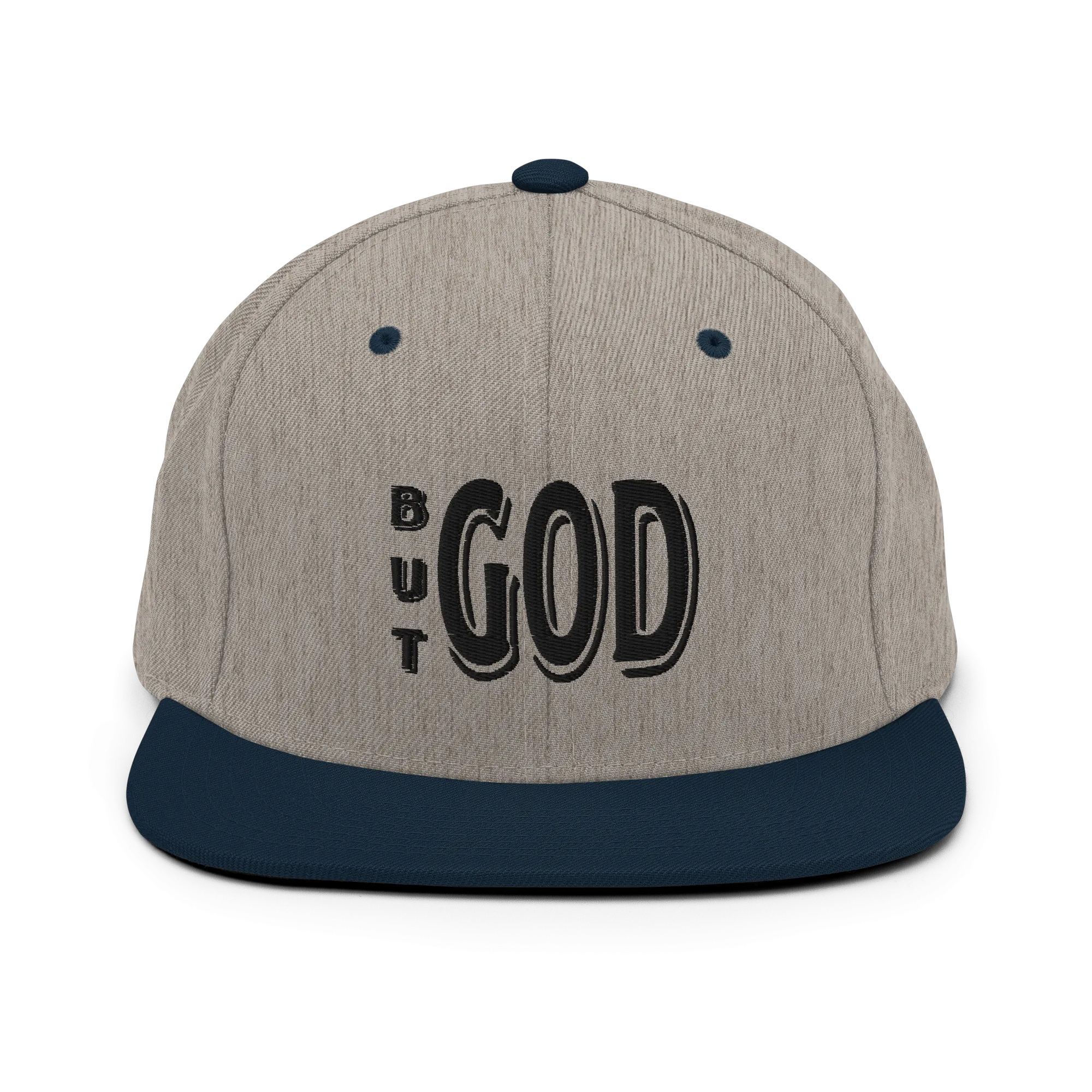 But GOD Unisex Snapback Hats