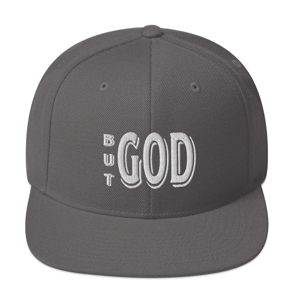 But GOD Unisex Snapback Hats