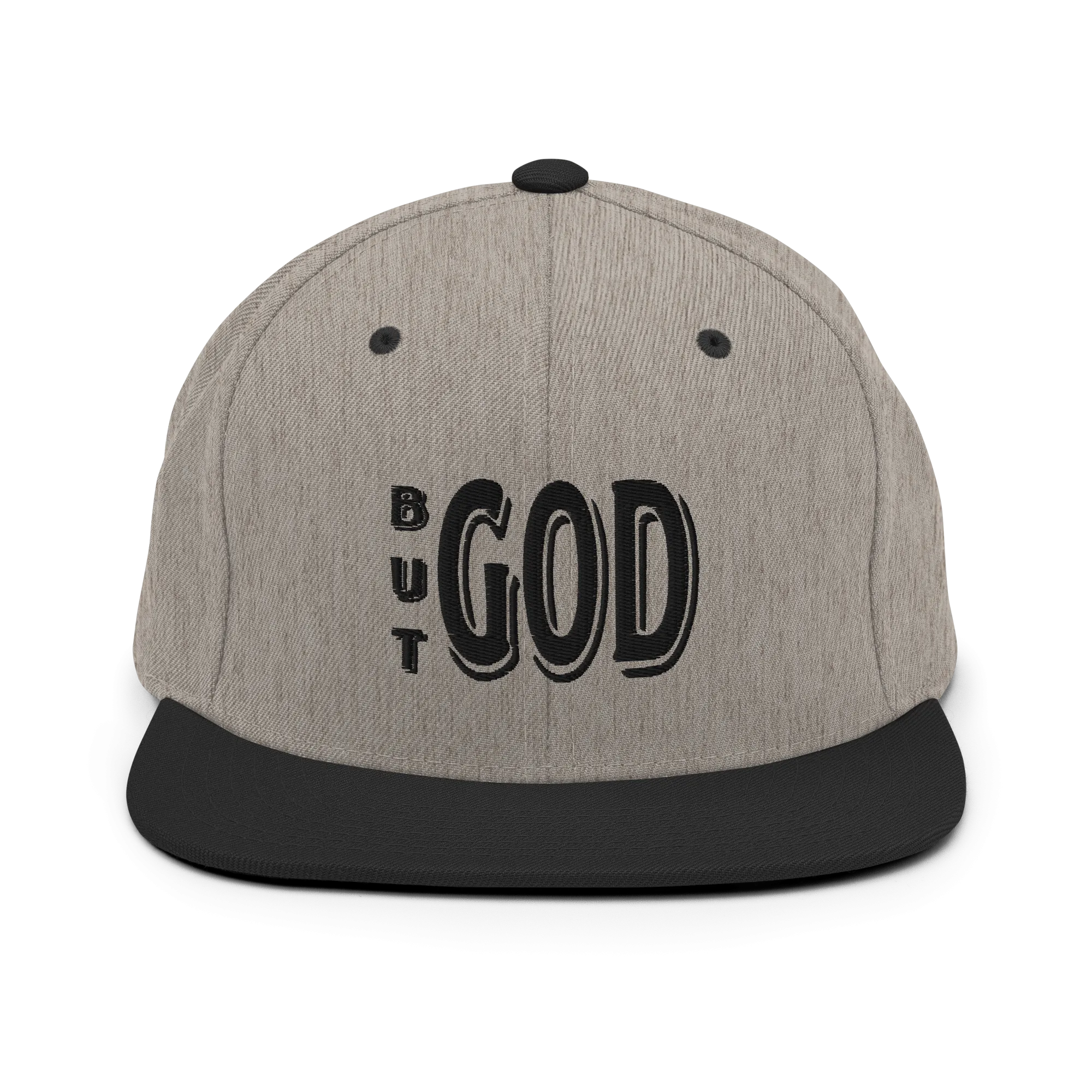 But GOD Unisex Snapback Hats