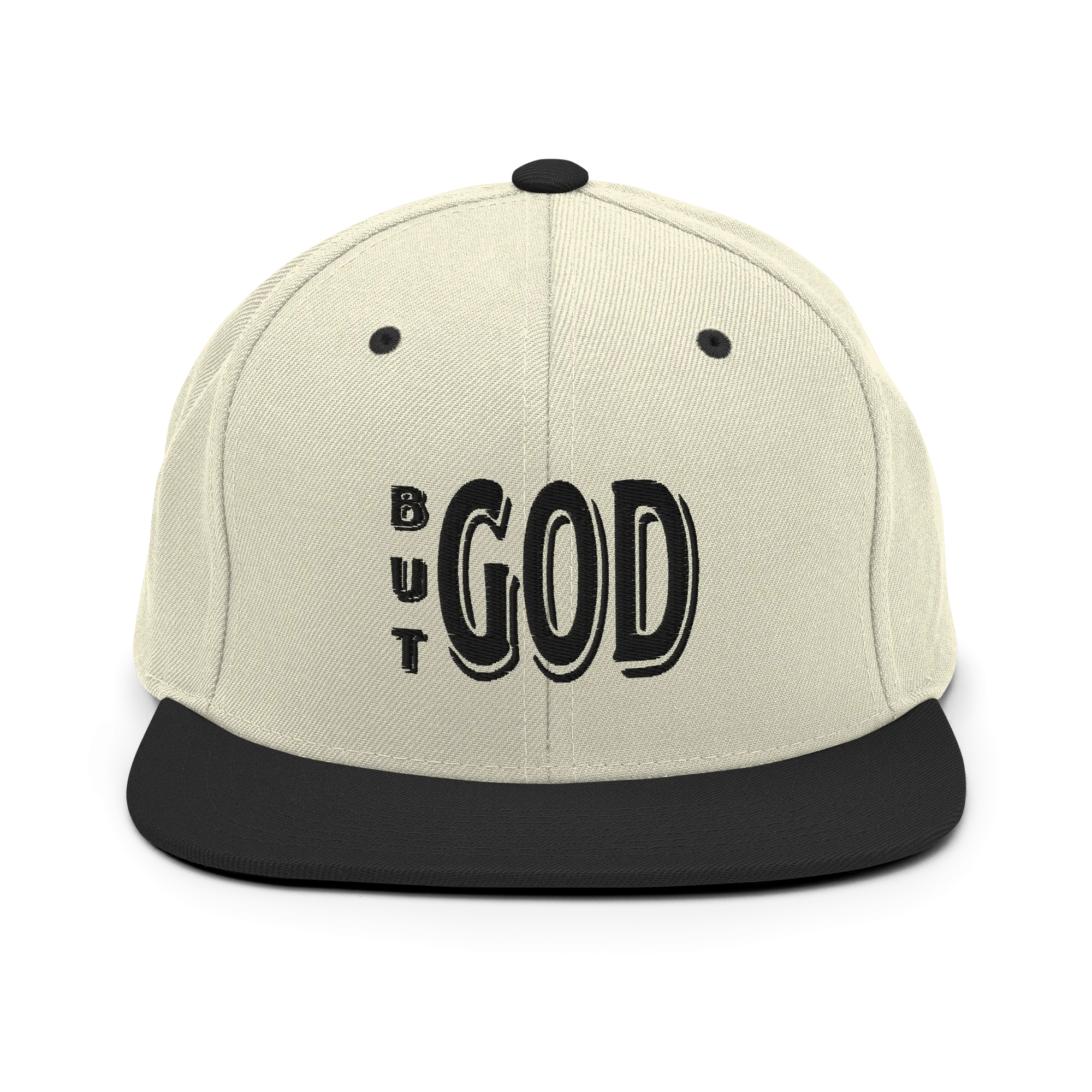 But GOD Unisex Snapback Hats
