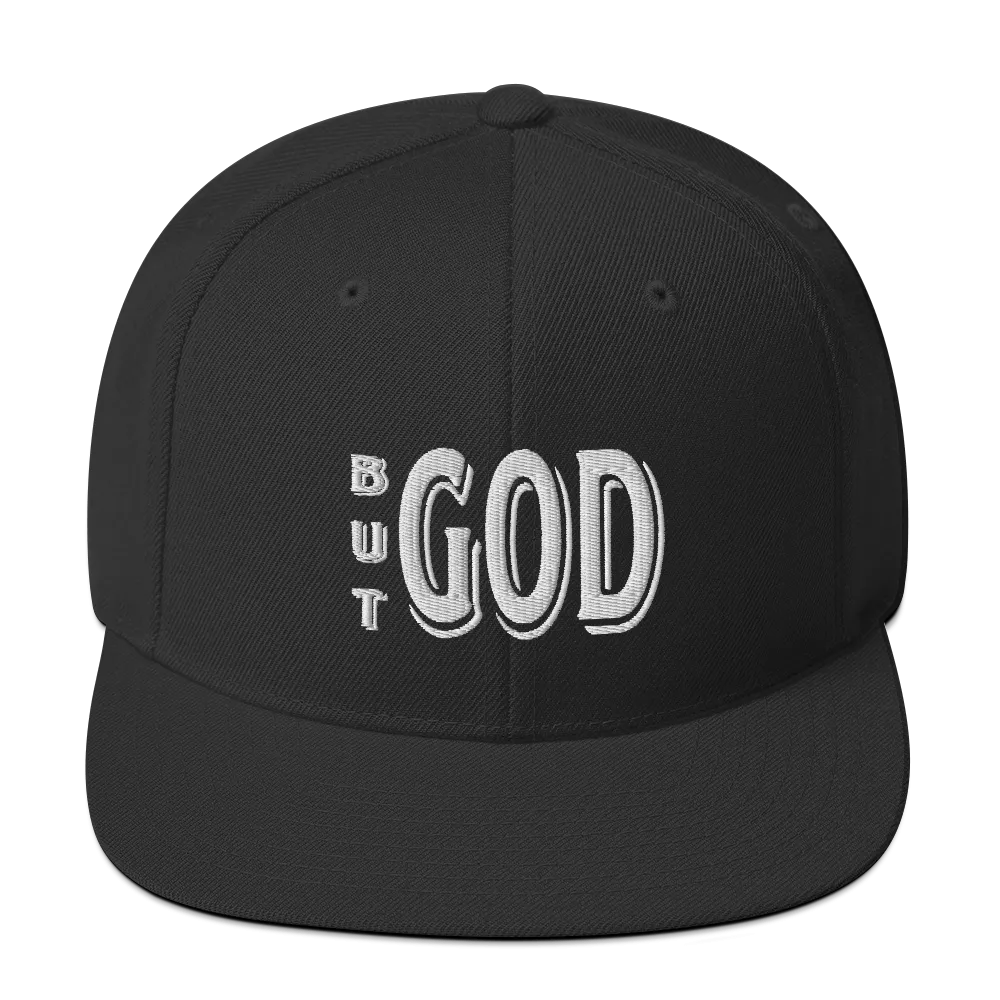 But GOD Unisex Snapback Hats