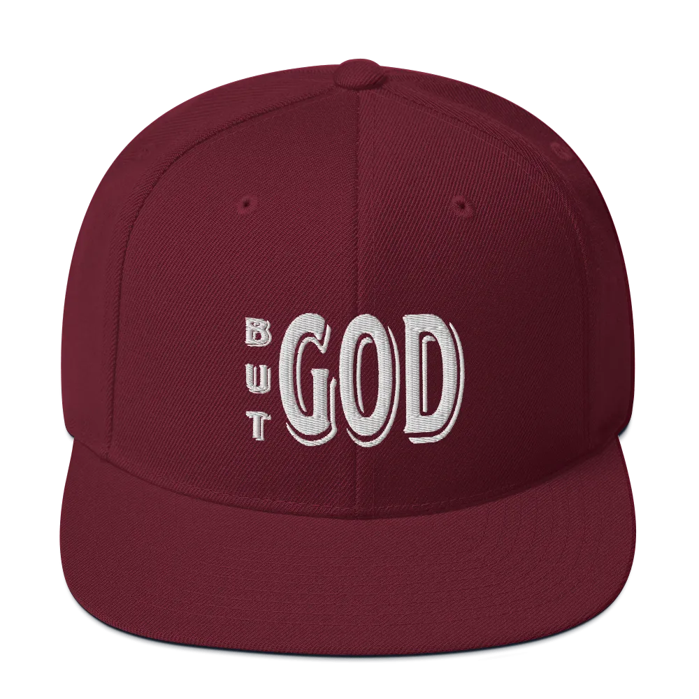 But GOD Unisex Snapback Hats