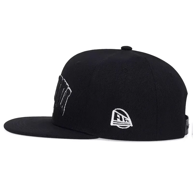 California 1846 Black Snapback Cap