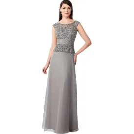 Cameron Blake gray dress, size 4,  NEW WITH TAGS!