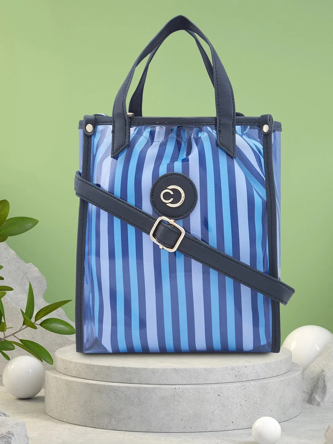 Caprese Josie Tote Small Azure