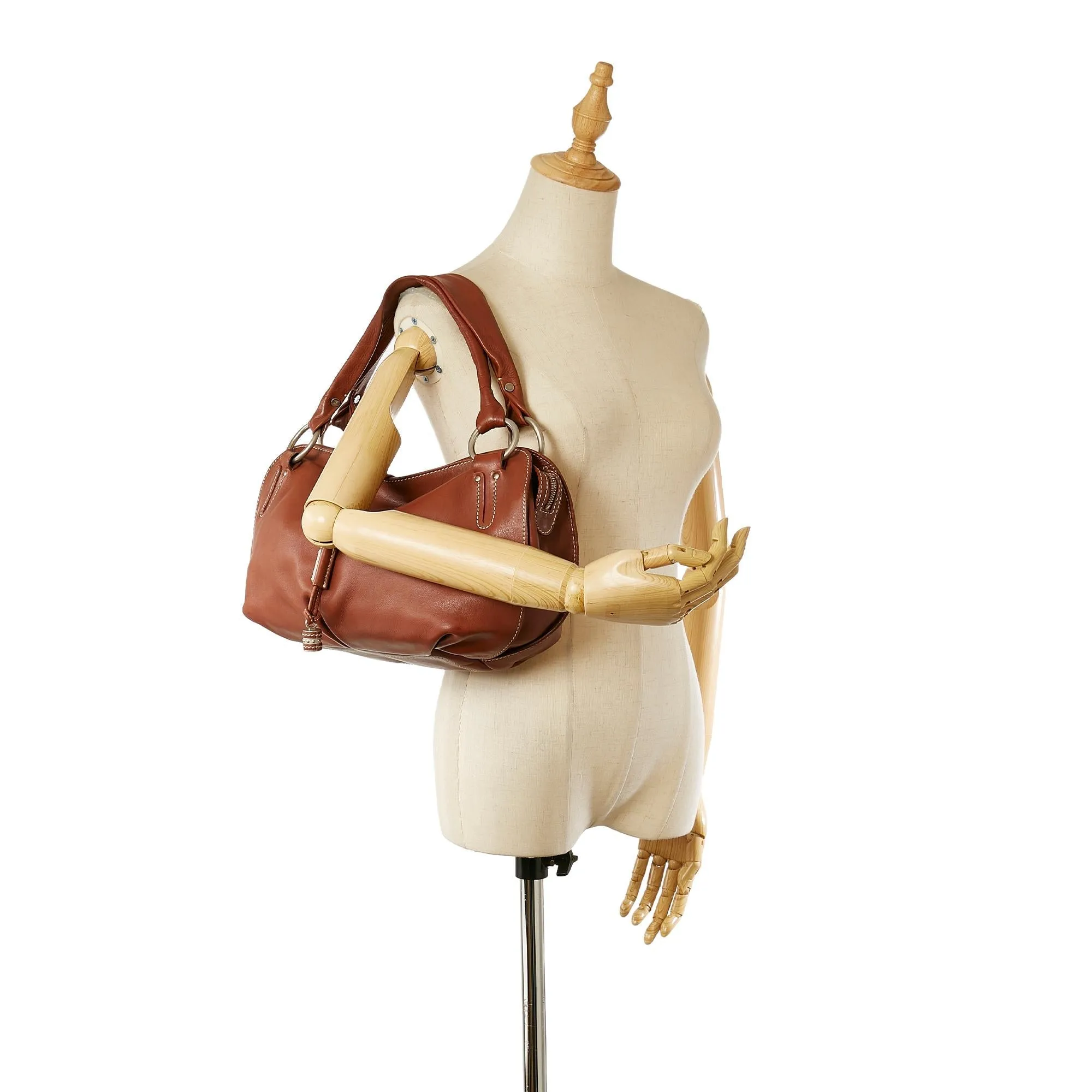 Celine Bittersweet Leather Shoulder Bag