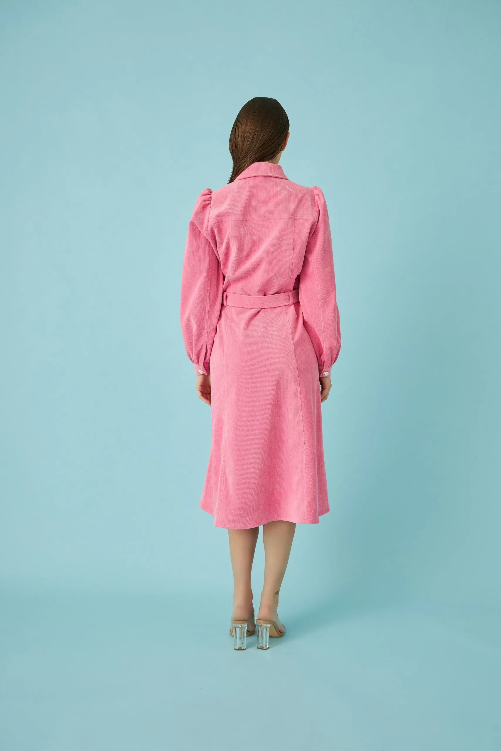 Celine Dress - Aurora Pink