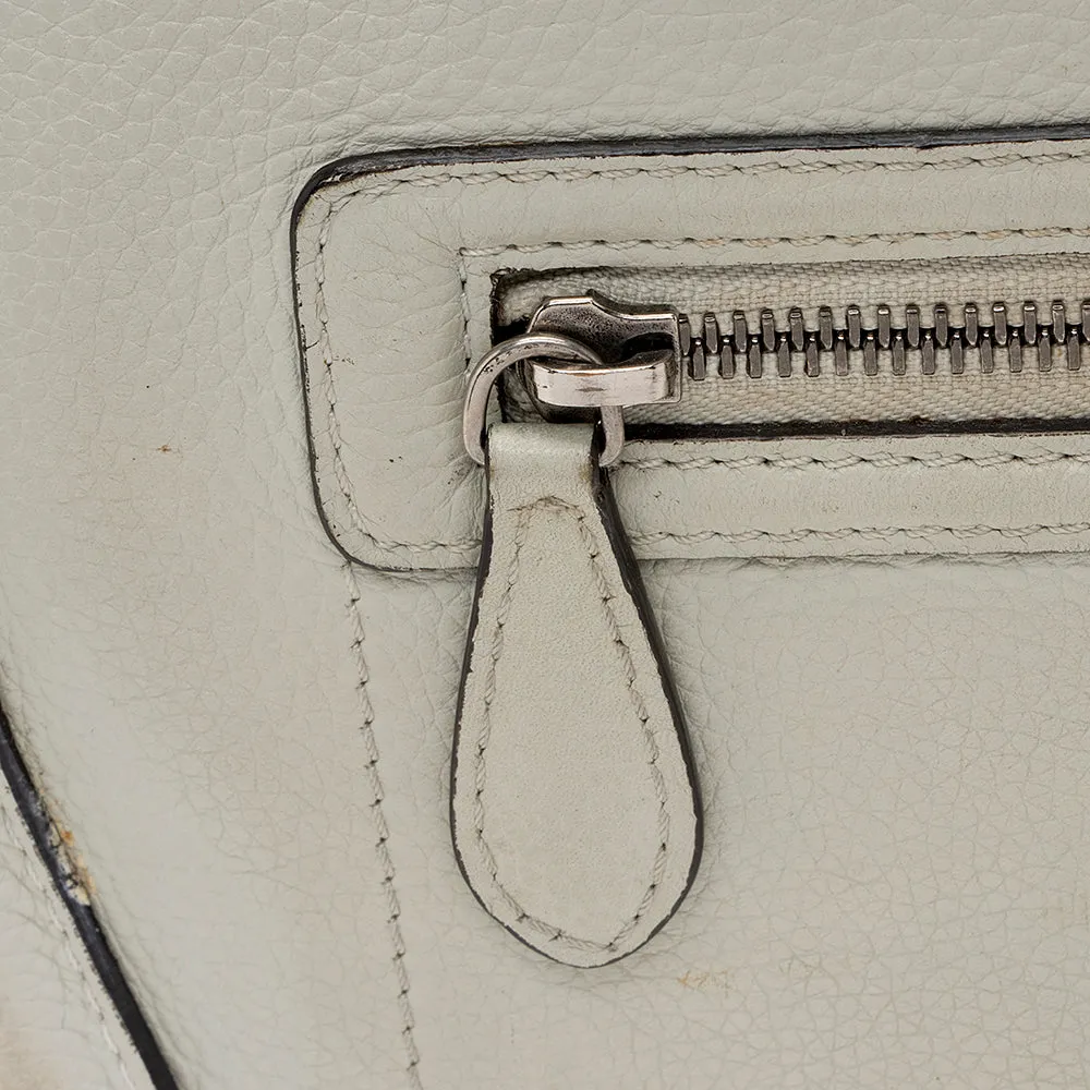 Celine Drummed Calfskin Mini Luggage Tote (SHF-21690)