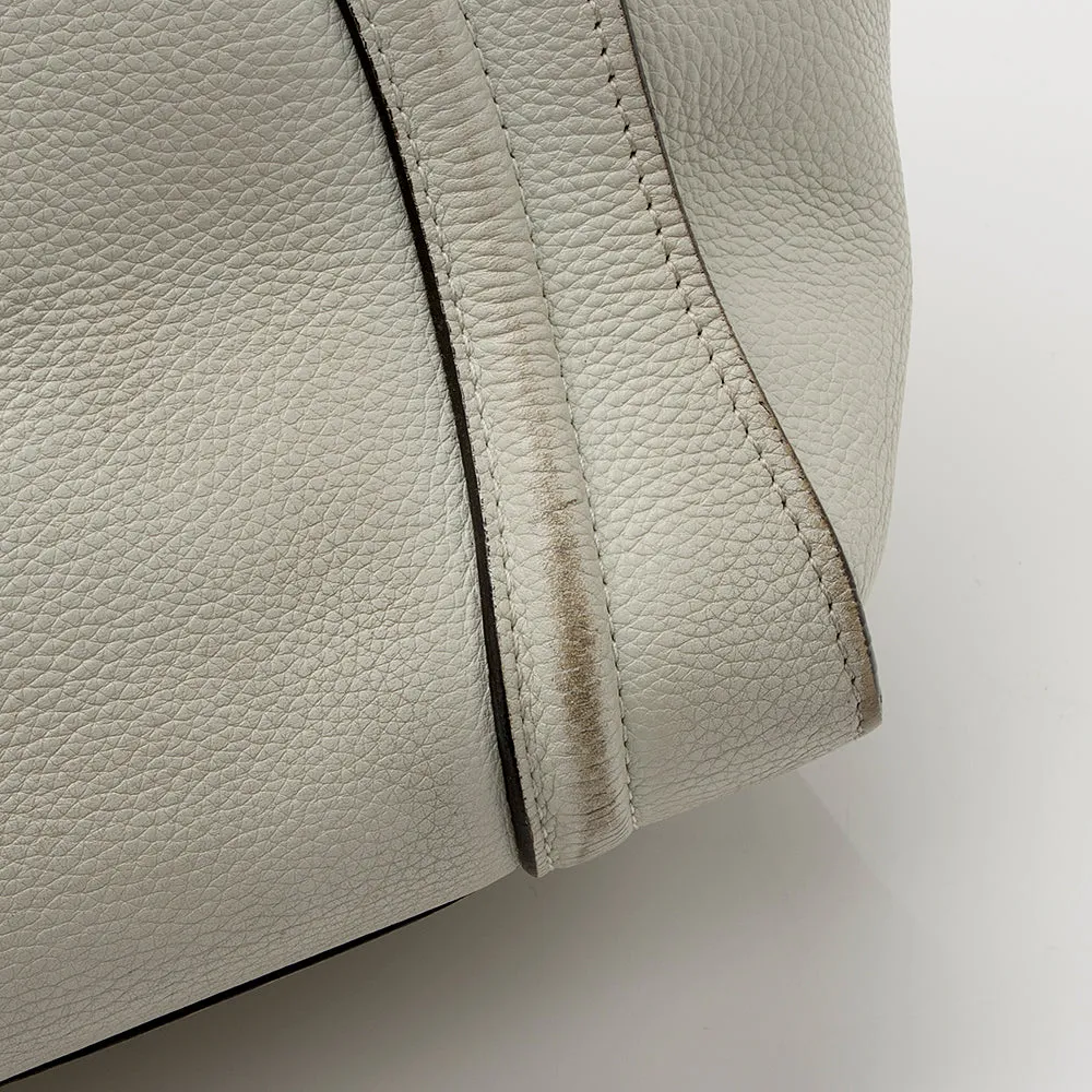 Celine Drummed Calfskin Mini Luggage Tote (SHF-21690)
