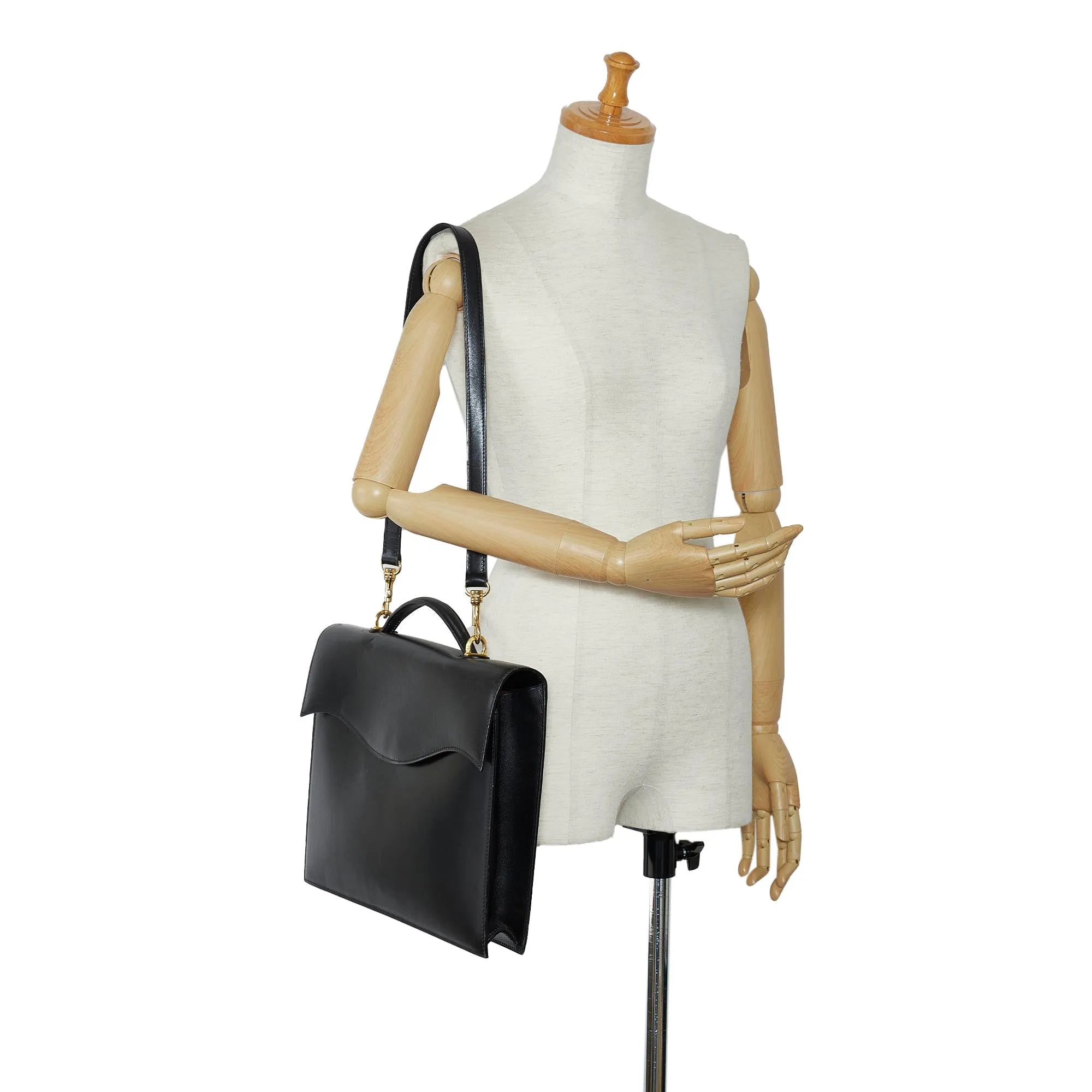 Celine Leather Business Bag (SHG-f8sWtp)