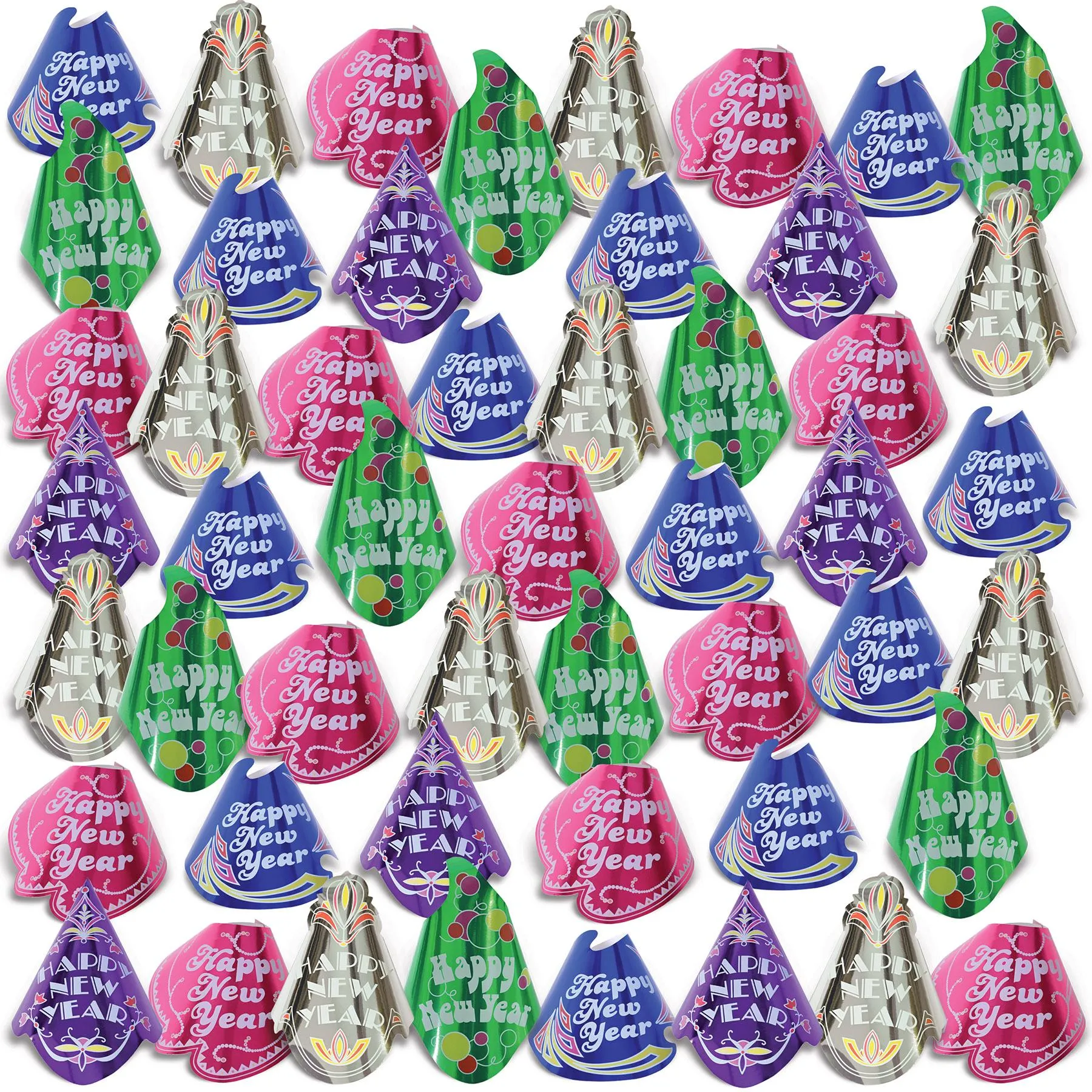 Champagne Hat New Year's Eve Party Kit (50 per Case)