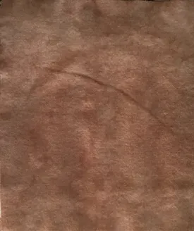 CINNAMON Hand Dyed YARD Wool Fabric for Wool Applique and Rug Hooking