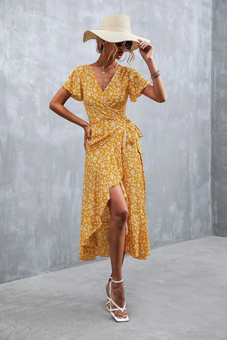 Coastal Wrap Dress