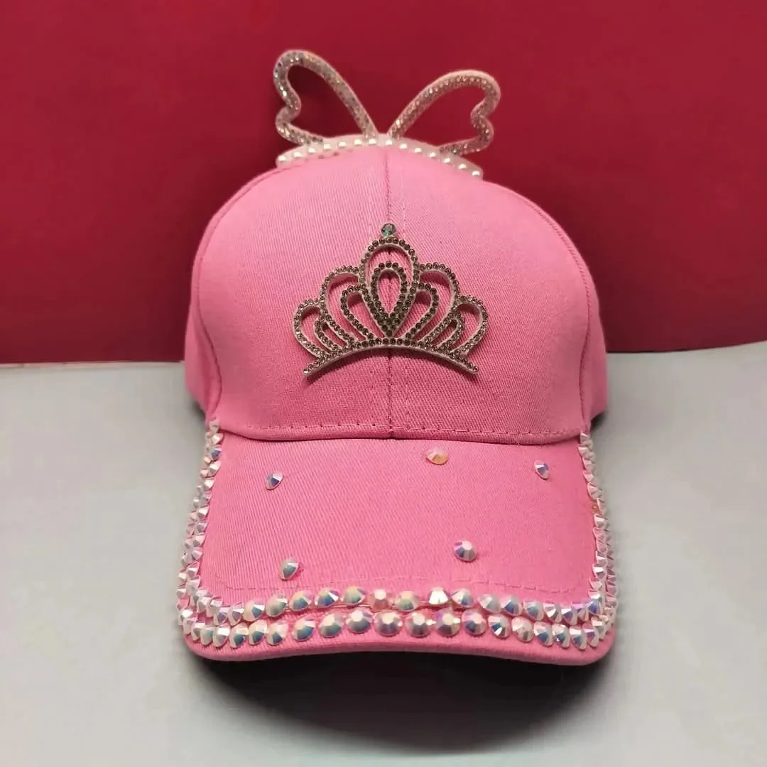 Crown Shpape Printed Caps