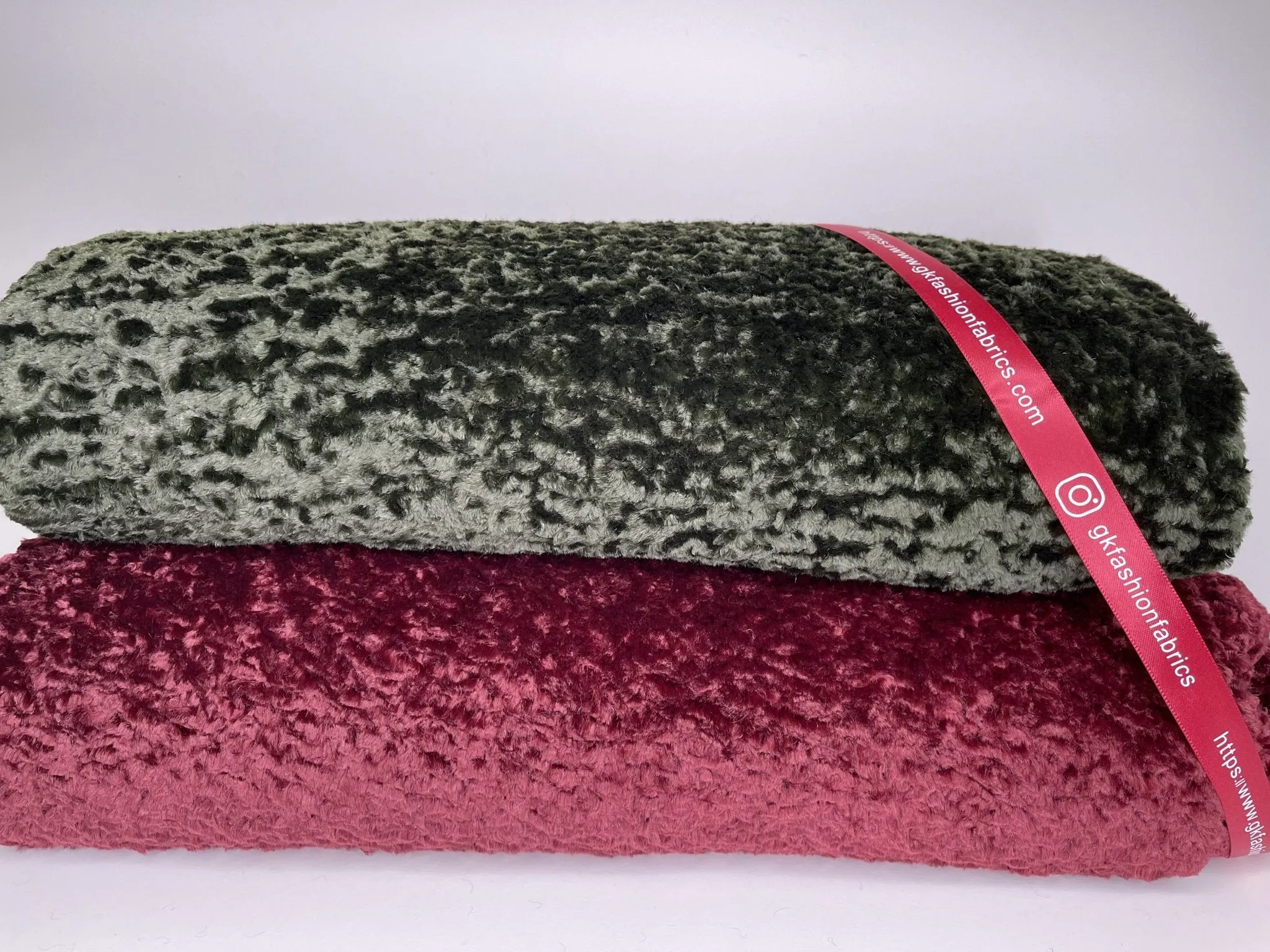 Designer Mink faux Velvet Fur for Jackets