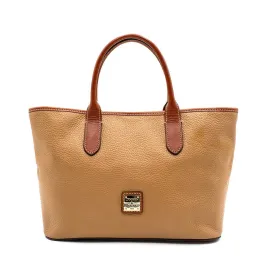 Dooney & Bourke Pebble Tote Bags Leather Brown Colour For Women