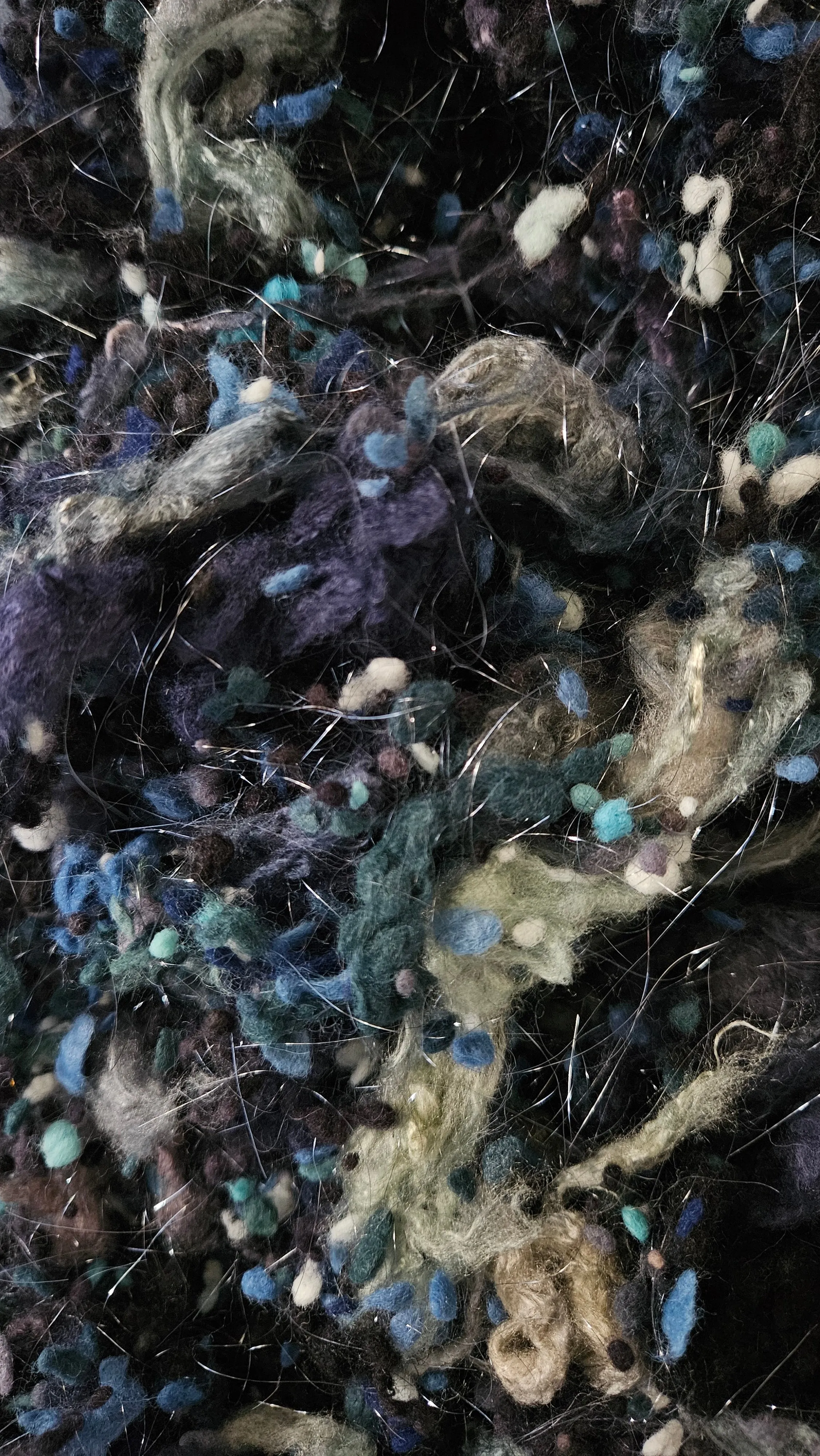 EBON PINION Fiber Art Texture Blend - 2 ounces