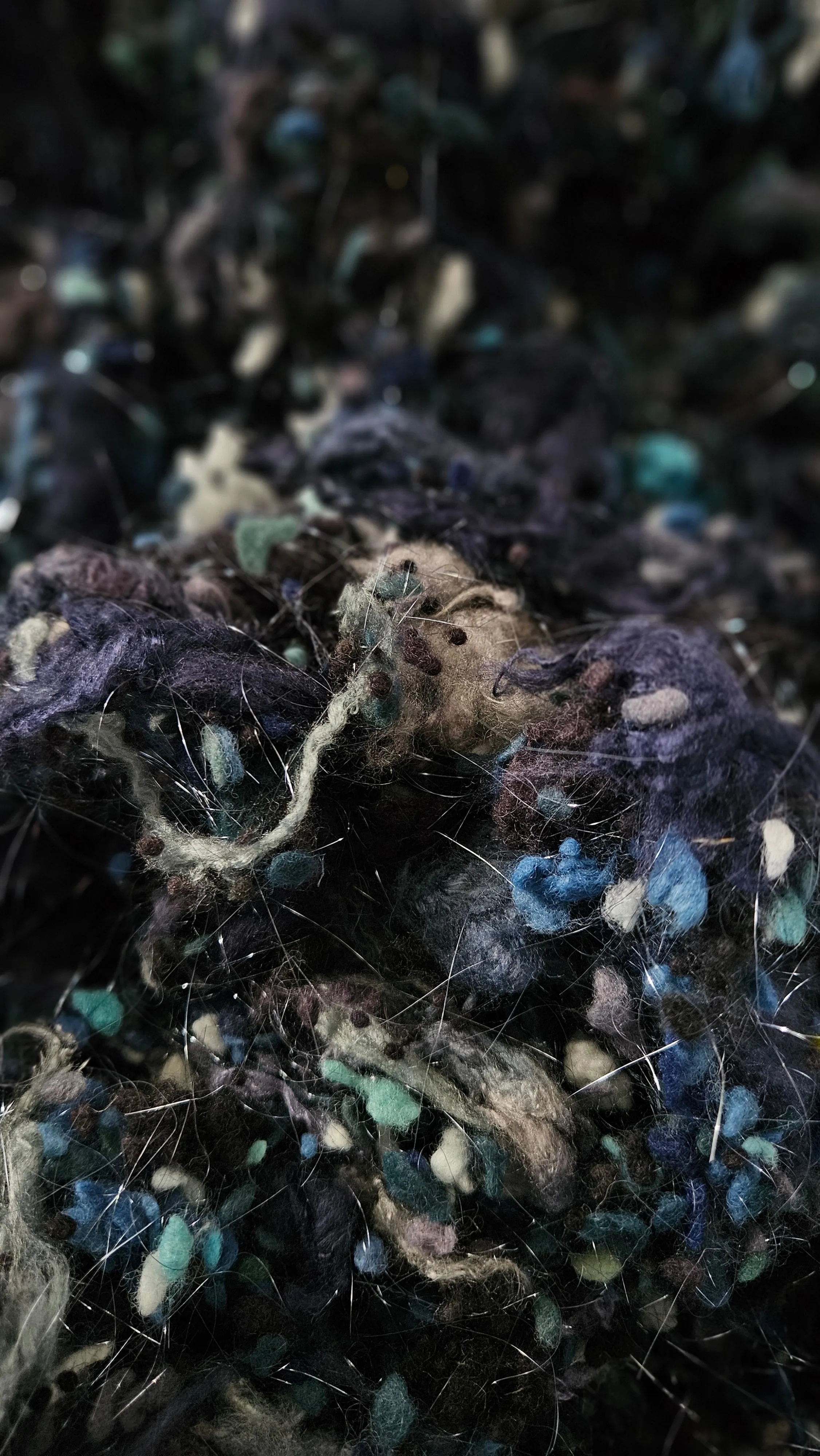 EBON PINION Fiber Art Texture Blend - 2 ounces