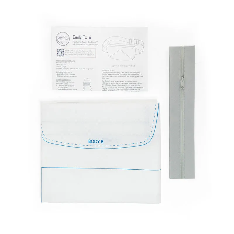 Emily Tote Kit - Zippity-Do-Done™ Gray