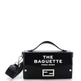 FENDI x Marc Jacobs Baguette Soft Trunk Bag Printed Leather