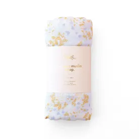 Fox & Fallow Organic Muslin Wrap - Delphinium