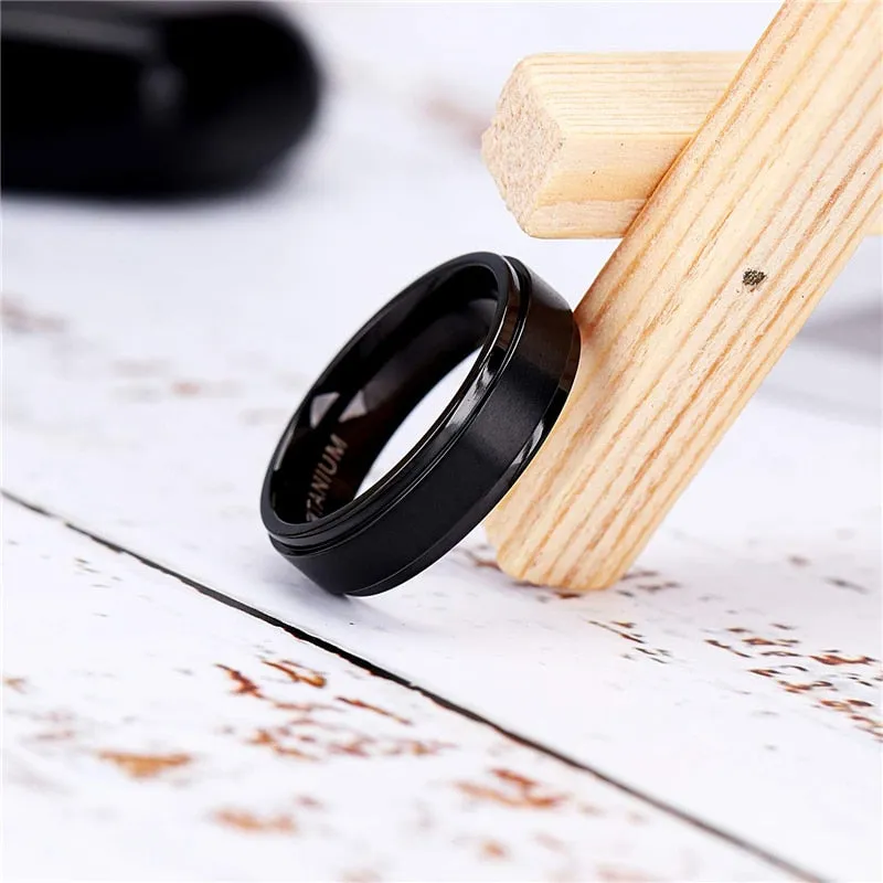 Funki Buys | Rings | Men's Women's Titanium Engagement Ring