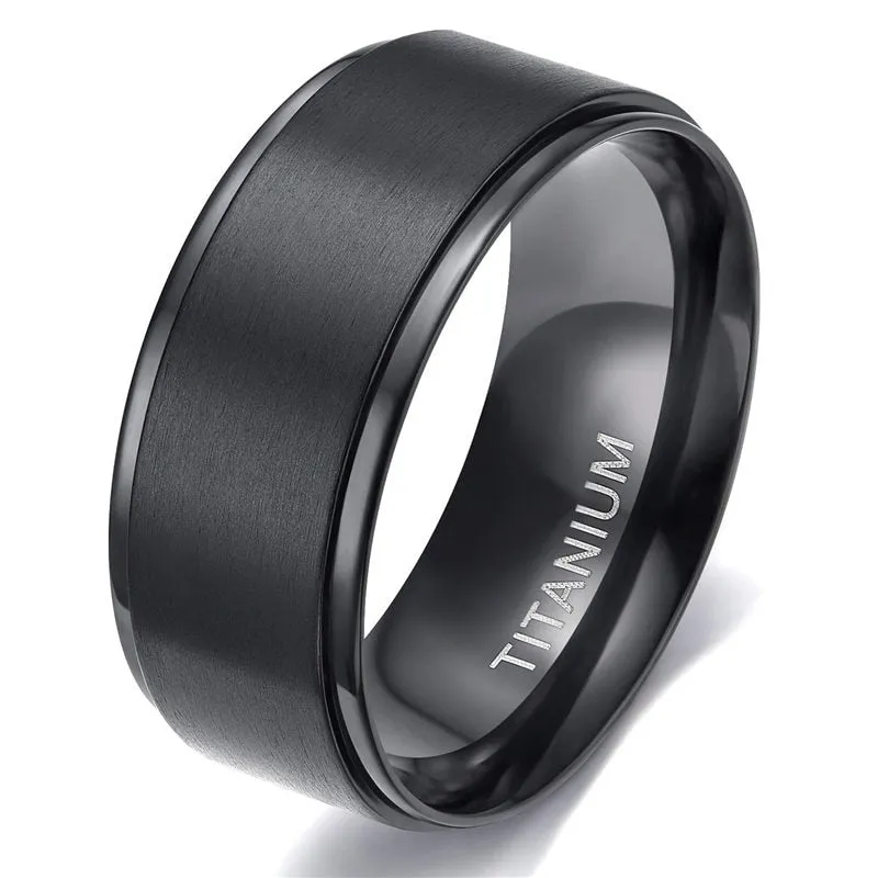 Funki Buys | Rings | Men's Women's Titanium Engagement Ring
