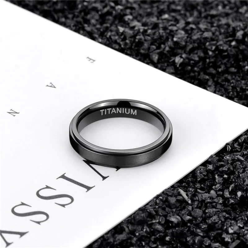 Funki Buys | Rings | Men's Women's Titanium Engagement Ring