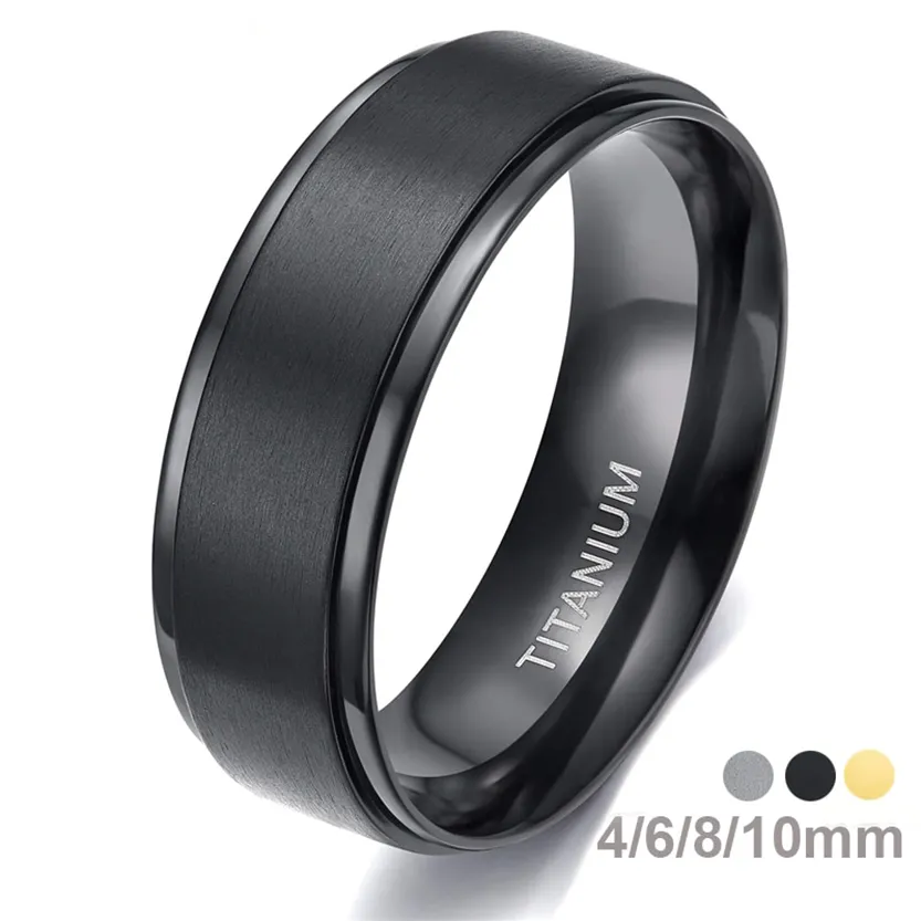 Funki Buys | Rings | Men's Women's Titanium Engagement Ring