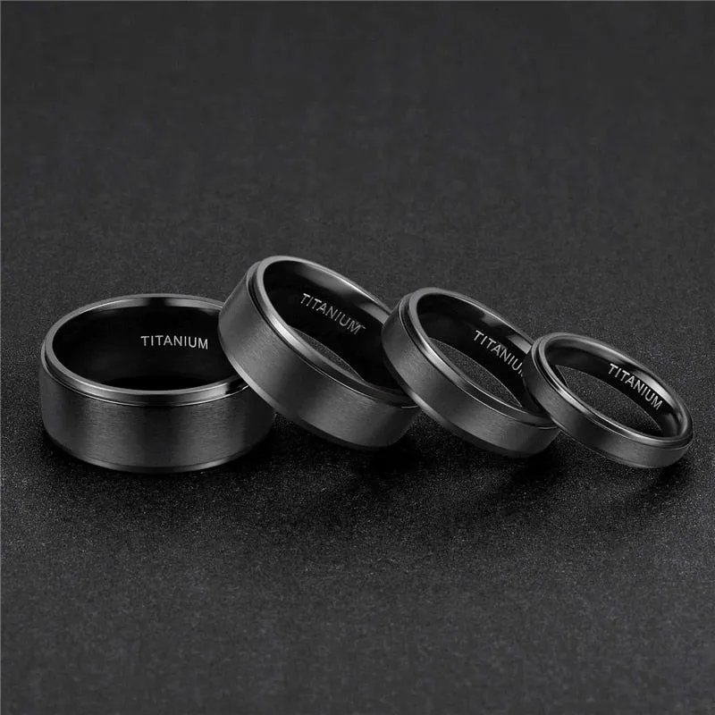 Funki Buys | Rings | Men's Women's Titanium Engagement Ring