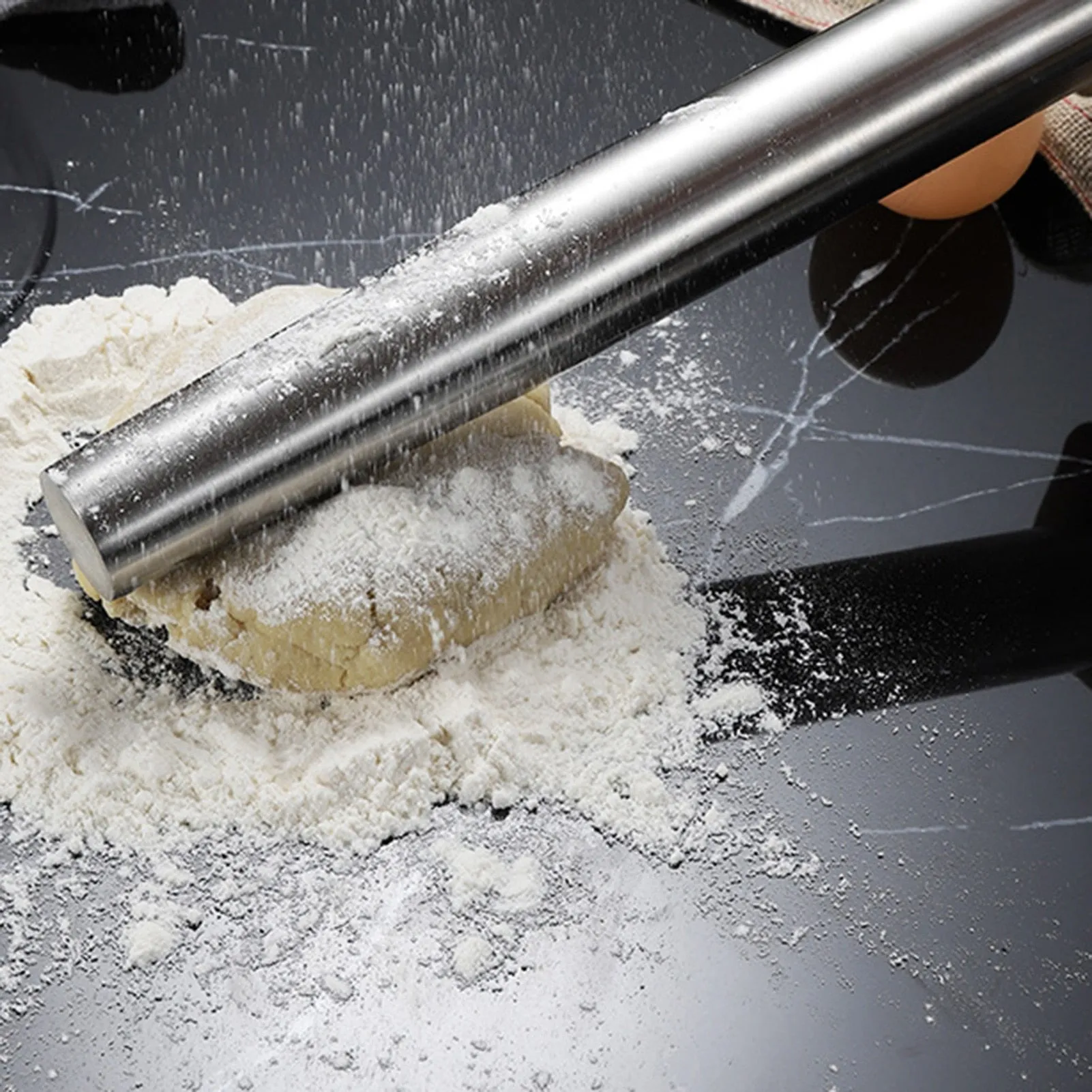 Funki Buys | Rolling Pins | Stainless Steel Rolling | Baking Tools