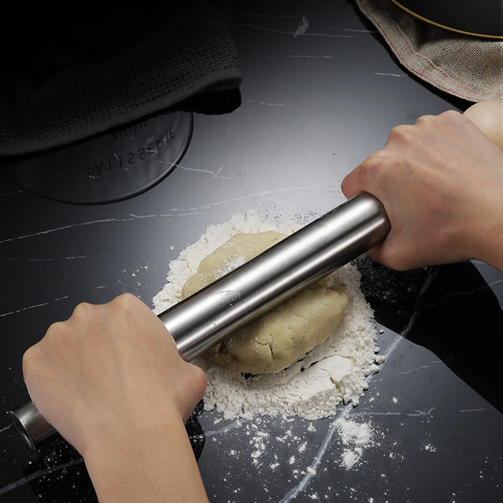 Funki Buys | Rolling Pins | Stainless Steel Rolling | Baking Tools