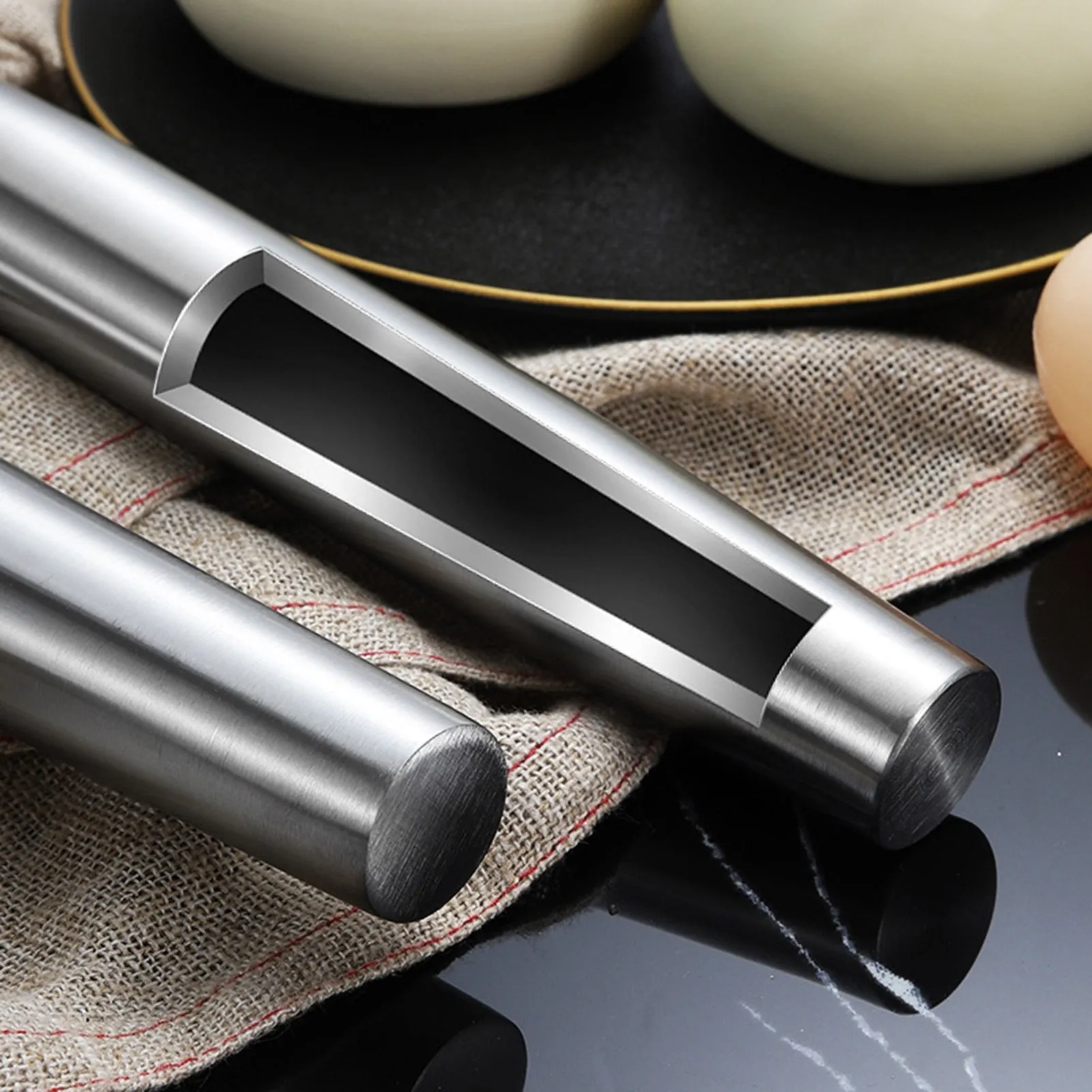 Funki Buys | Rolling Pins | Stainless Steel Rolling | Baking Tools