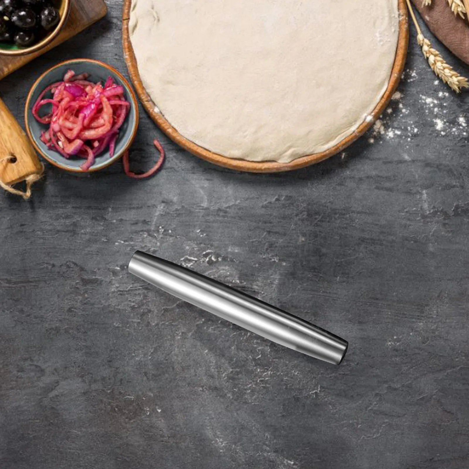 Funki Buys | Rolling Pins | Stainless Steel Rolling | Baking Tools