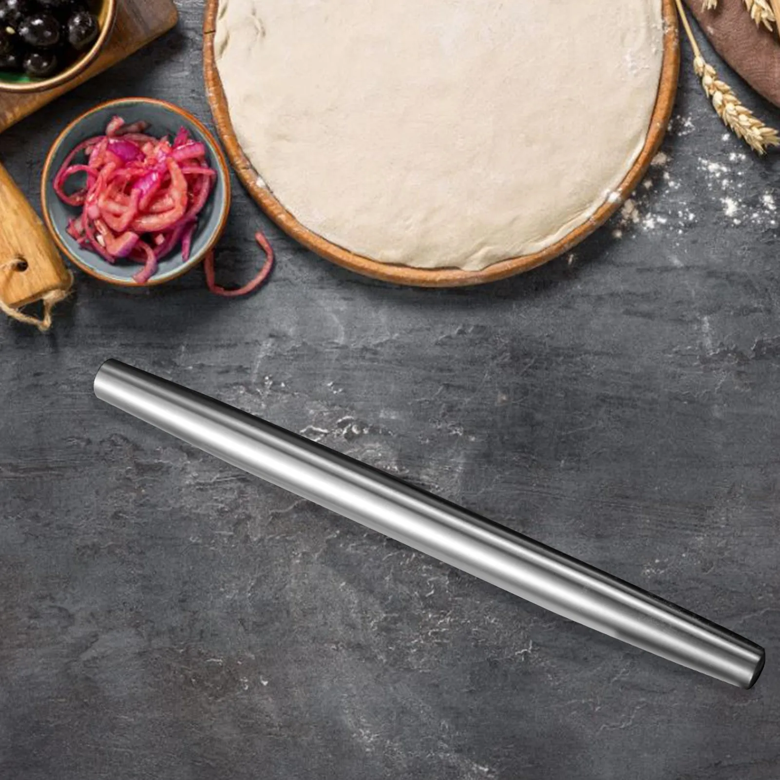 Funki Buys | Rolling Pins | Stainless Steel Rolling | Baking Tools