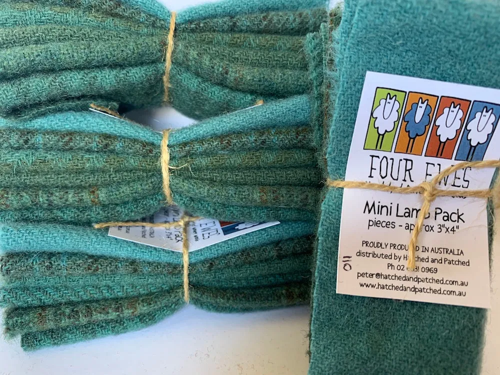 Hand Dyed Woven Wool - 110 Deep Ocean