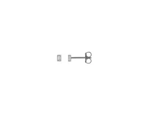 Hyphen diamond studs
